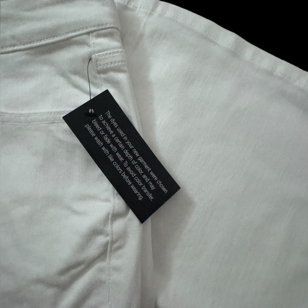 Candace Cameron Bure Distressed White Jeans NWT • 18WP • Stretch • Cool Vibes - Picture 5 of 7